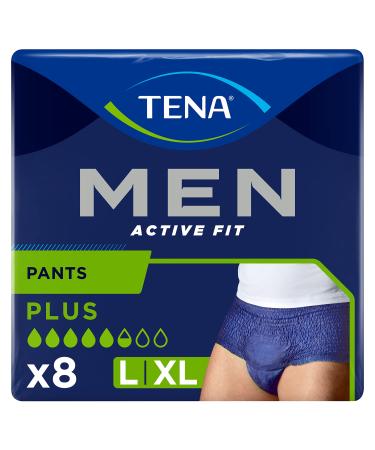 TENA Men's Active Fit Pants Large M (48 pieces)