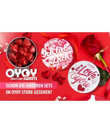 Oyoy Dear Chocolate Gift: 500g Heart-Shaped Chocolates for Valentine's Day & Mother's Day - Perfect Partner Gifts - Buy Online on GoSupps.com
