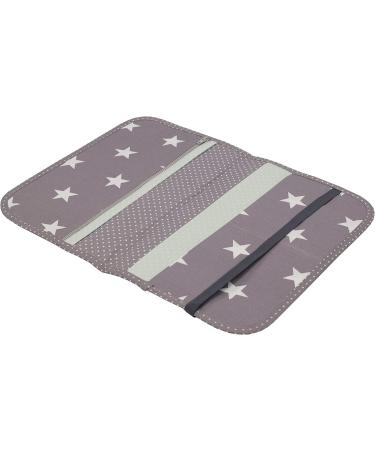 ULLENBOOM Diaper Pocket - Travel Diaper Bag (EU Made) for 3 Diapers Wipes & Accessories - Mint Gray 18x27 cm - Buy Online on GoSupps.com