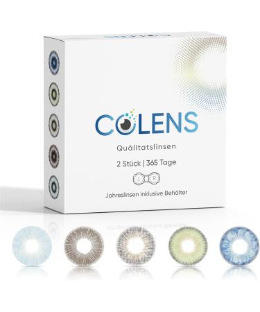Buy Colens OMG Gray Colored Annual Contact Lenses - Great Opacity for Natural Look | Free Lens Container | Shop Now! - Buy Online on GoSupps.com