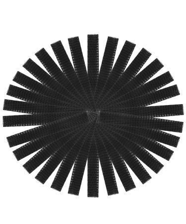 Frcolor 50pcs Makeup Brush Mesh Cover - Protective Net Sleeve Guards for Cosmetics (Black) | International Shipping - Buy Online on GoSupps.com