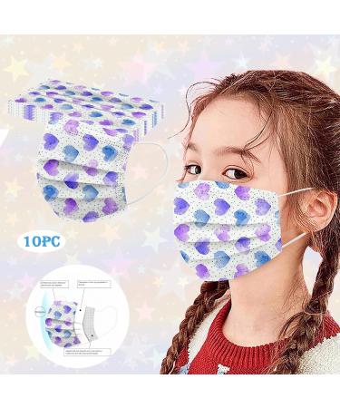 10/50 Pcs Children's Disposable Mask Cartoon Cartoon Print Mouth Scarf With Melt Blown Face_Mask Kids Mouth Nose Protection 10pcs-c Kids - Buy Online on GoSupps.com