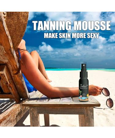 Self Tanning Body Lotion Self Tanner Self Tanning Long Lasting Sunless Tan Natural Bronzing Mousse Bronze Fake Tan for All Skin Tones and Types (100ml) - Buy Online on GoSupps.com