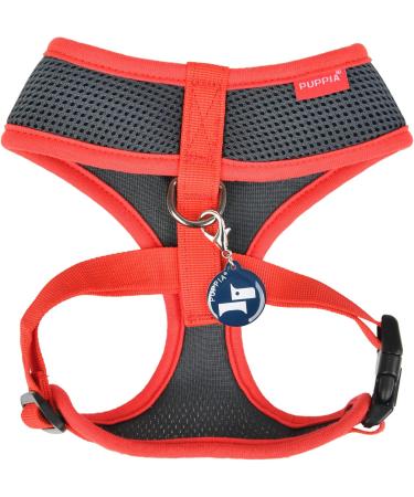 Puppia Soft Dog Harness for Small & Medium Dogs - Comfortable Adjustable Harness II in Grey XL | Shop Now! - Buy Online on GoSupps.com