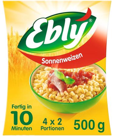 Ebly Sun Wheat 10-Minute Cooking Grain - Pack of 7 (500g Each) | Quick & Healthy International Shipping - Buy Online on GoSupps.com