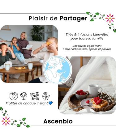 Ascenbio - Infusion - Organic Sweetness - Loose - Prepared and packaged in France - Biodegradable packaging - Buy Online on GoSupps.com