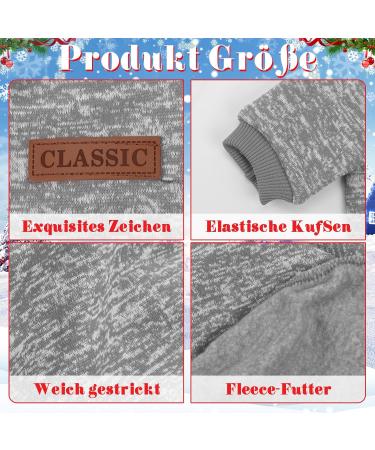 Buy HYLYUN 4-Piece Dog Sweater Set - Warm Soft Knit Clothing for Small & Medium Dogs & Cats - Comfortable Winter Wear in Bright Colors - Buy Online on GoSupps.com