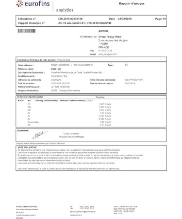 Prestige Korean Red Ginseng Extract 40g - 100% Root Concentrate 6 years of age - Ginsenosides Rg1+Rb1 21.5mg/g - ASIECO - Buy Online on GoSupps.com