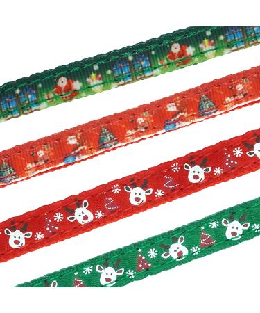 Giecooh Halloween Cat Collar 2 Pack - Adjustable Breakaway Safety Collars for Kittens - Red+Green - Boys & Girls 7-11 - Buy Online on GoSupps.com