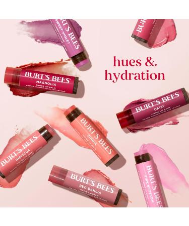 Burt's Bees Lip Tint Balm for Valentine's Day with Long Lasting 2 in 1 Duo Tinted Balm Formula Color Infused with Hydrating Shea Butter for a Natural Looking Buildable Finish Rose (1-Pack) - Buy Online on GoSupps.com