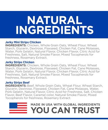 Hill's Dog Treats Jerky Strips Healthy Dog Snacks 3 x 7.1 oz Bag Variety Pack - Buy Online on GoSupps.com