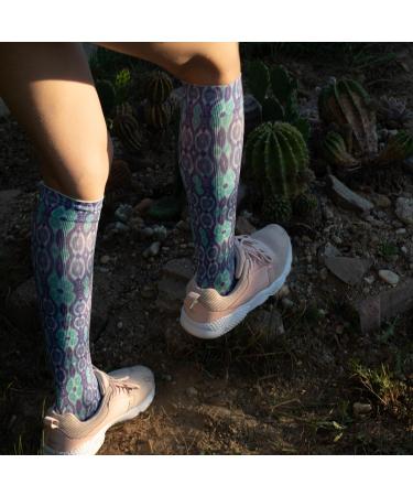 Compression Stockings for Men & Women | 20 30 mmHg | Ideal for Nurses Travel & Pregnancy | 3 Pairs Print Mix | X-Large - Buy Online on GoSupps.com