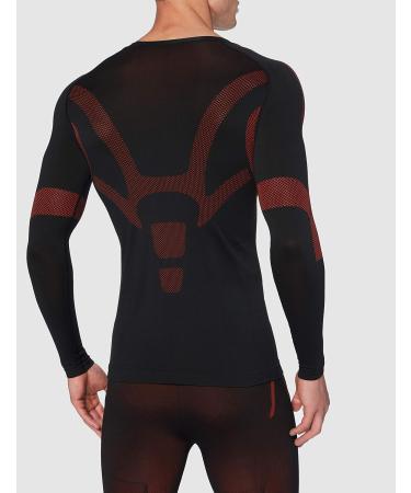 Teyder 311TR-08-XLX Unisex Thermal T-Shirt | XLX Black/Red - International Shipping Available! - Buy Online on GoSupps.com