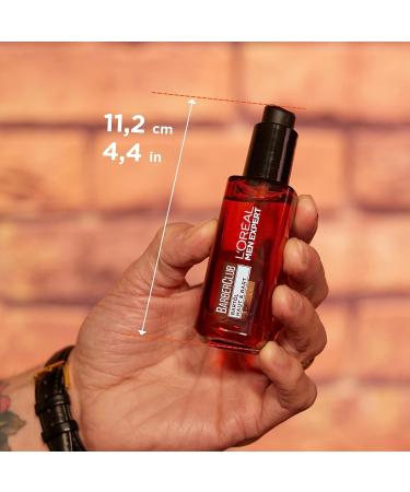 L'Or al Men Expert Bartpflege Set - Beard Oil & Shower Gel Gift for Men | Barber Club | Cedar Oil Infused 330ml - Buy Online on GoSupps.com