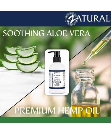 Hand Sanitizer Gel - Bulk Refill Size with 62% Alcohol and Hemp Essential Oil - NDC Registered - 1 Gallon - Buy Online on GoSupps.com