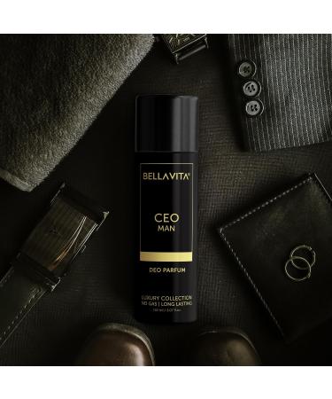 Luxury Ideal Men Combo for Him Pack Of 2 Premium Long Lasting Woody Fragrance Scent - Ceo Men Edp 100 Ml & Body Parfum Deodorant 150 Ml Liquid - Buy Online on GoSupps.com