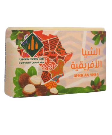 Green Fields Handmade Shea Butter Soap with Extra Virgin Olive Oil - Pure Natural & Chemical-Free