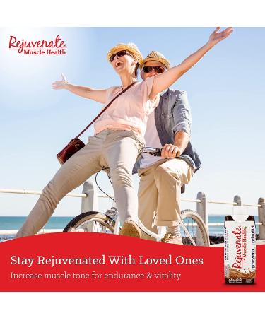Rejuvenate Ready To Drink 15g Organic Plant Protein with Essential Amino Acid Blend - Muscle Health & Wellness - Supplement for Men & Women - Sugar  Dairy  and Gluten Free - 12 Servings - Vanilla - Buy Online on GoSupps.com