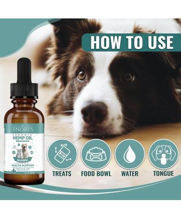 Hemp Oil for Dogs & Cats - Natural Anxiety & Stress Relief for Dogs & Cats - Hip & Joint Supplement for Dogs - Pet Hemp Calming Drops - Hemp Oil for Calming Dog & Cat Treats - 1 fl oz Made in UK - Buy Online on GoSupps.com
