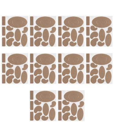 Dohia Moleskin Adhesive Pads Feet Blister Prevention Padding Anti-wear Heels Stickers D1-JGT