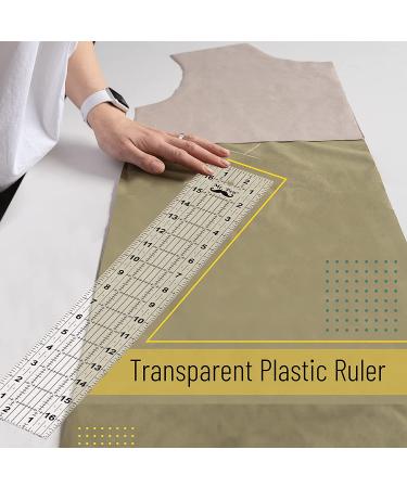 Mr. Pen- Sewing Ruler  3 x17 Inch  Acrylic Ruler  Quilting Ruler  Cutting Ruler  Acrylic Ruler for Cutting Fabric  Rulers for Quilting and Sewing  Non Slip Quilt Rulers  Sewing Supplies - Buy Online on GoSupps.com