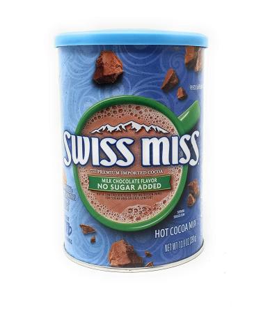 Swiss Miss No Sugar Added Hot Cocoa Mix - 13.8 oz (2 Pack) - Buy Online on GoSupps.com