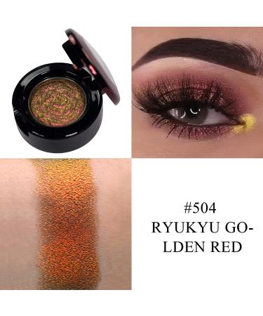 CHARMACY Duochrome Insane Shifters Chameleon Eyeshadow - Metallic Eye Looks - Vegan & Cruelty Free - 1.9g (504) - Buy Online on GoSupps.com