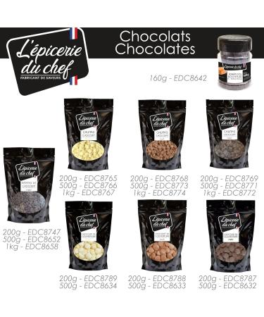  L' picerie du chef Epicerie du Chef Dark Chocolate Chips 500 g - Buy Online on GoSupps.com