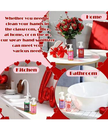 Swiffen 6 Pack Valentine's Foaming Hand Soap with Pump Care Moisturizing Liquid Scented Foam Hand Wash Valentine's Galentine's Day Sweet Gifts for Kitchen Bathroom Family Teacher Staff 8.75 Fl. oz - Buy Online on GoSupps.com