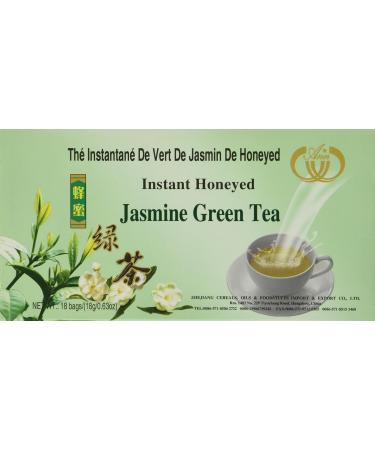 Ann OS32036 Instant Honeyed Jasmine Green Tea 324-Gram 18 Count (Pack of 1) - Buy Online on GoSupps.com