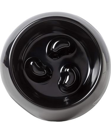 Rosewood Anti scoff Slow Feeder Melamine Dog Bowl Black large - Buy Online on GoSupps.com