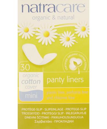 Natracare Mini Pant Liner 30 Count (Pack of 10)