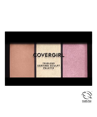 COVERGIRL TruBlend Serving Sculpt Contour Palette, Rose Nights 510, 0.22 Ounce