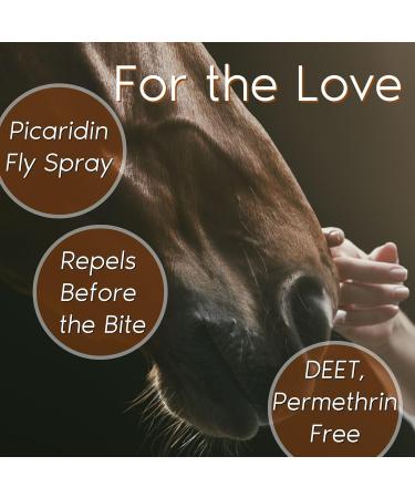 Zone Protects Horse & Rider Picaridin Insect Repellent - 10 oz Spray | DEET-Free 12-Hour Fly & Mosquito Protection - Buy Online on GoSupps.com