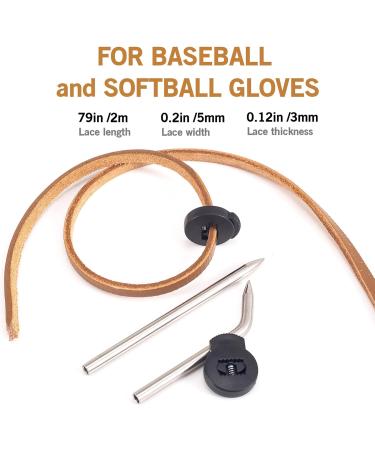 Baseball Glove Relacing Kit | Easy Repair Set for Softball & Baseball Gloves | High-Quality Lace-Up Solution - Buy Online on GoSupps.com