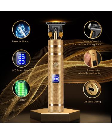 Professional Hair Clippers for Men - Rechargeable Cordless T-Blade Trimmer & Grooming Kit - Perfect Gift! - Buy Online on GoSupps.com