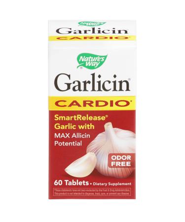Nature's Way Garlicin Cardio Odor Free 60 Tablets