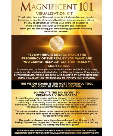 Ultimate Vision Board Kit for Manifesting Your Dream Life through Visualization - Buy Online on GoSupps.com