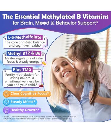 Nextdia GABA L-Methylfolate 1000 mcg + Methyl B12 Gummies 2Pack - Buy Online on GoSupps.com