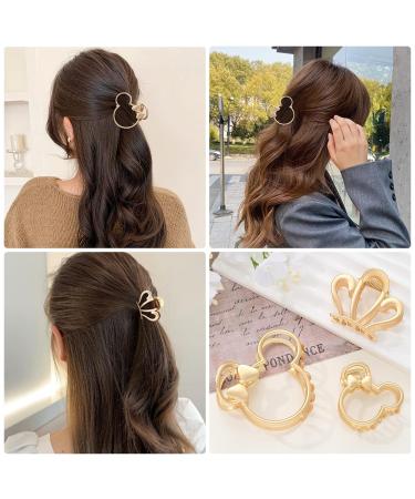 Purggy 3 Pack Large Metal Claw Clips for Mouse Ears Theme Party - Hair Accessories - Buy Online on GoSupps.com