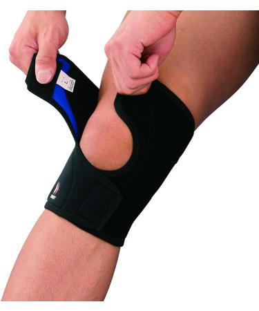 Zamst EK-1 Sports Knee Brace - Lightweight Breathable Knee Support for Basketball Volleyball Running & More - Black Small - Buy Online on GoSupps.com