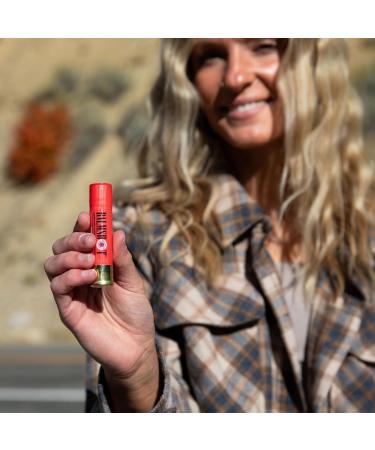 BALMSHOT Lip Balm 4 Pack (100% All-Natural Pomegranate) - Buy Online on GoSupps.com