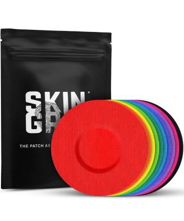 Skin Grip CGM Patches for Freestyle Libre (20-Pack), Waterproof & Sweatproof for 10-14 Days, Pre-Cut Adhesive Tape, Continuous Glucose Monitor Protection(Tan) 20 Count (Pack of 1)