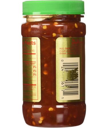 Huey Fong Traditional Red Jar with Green 8 oz - Authentic Asian Chili Garlic Sauce - Buy Online on GoSupps.com