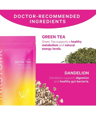 Pink Stork Fit Tea Bundle: Organic Detox Tea for Women - Supports Weight Loss, Metabolism, and Digestion with Green Tea, Ginger, and Turmeric - Women-Owned - Buy Online on GoSupps.com