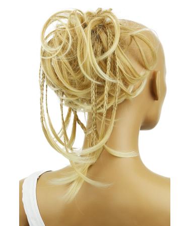 CAISHA XXL hair part hair tie daisy dutt updos with braided braids wavy synthetic fiber heat -resistant dm17cm Hellblond G5D Hellblond #27T613A G5D - Buy Online on GoSupps.com