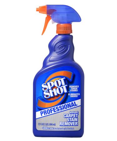 Spot Shot Professional Instant Carpet Stain Remover with Trigger Spray, 32 OZ 12-Pack 12 Count