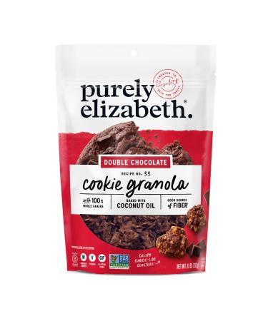 Purely Elizabeth Cookie Granola Double Chocolat 325 ml Chocolat 1 Pack
