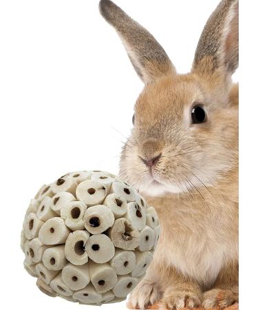 Bonka Bird Toys Sola Atta Balls - Organic Foot Beak Chew Toy for Small Pets - Pack of 3 - Buy Online on GoSupps.com