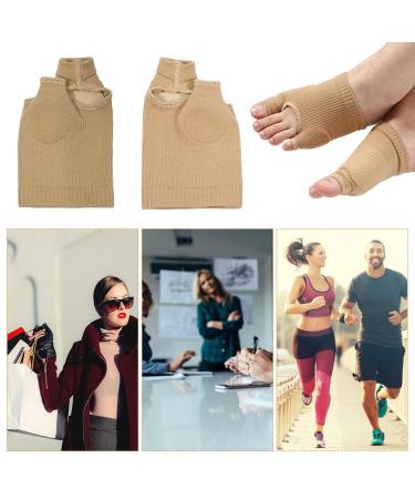 Upgraded Toe Pads - Breathable Bunion Cushion Sleeves for Men & Women | Comfortable Elastic Foot Protectors for Day & Night Relief | 2 Pairs - Buy Online on GoSupps.com